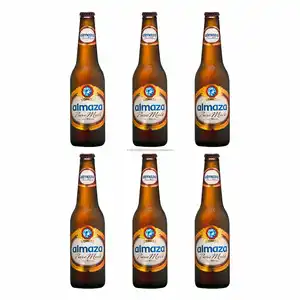 ALMAZA CERVEZA LIGERA PAQUETE DE 6 / Almaza Cerveza Libanesa 6pk 12oz