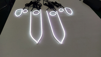 Nouvelles bandes LED adressables à 4 anneaux et 4 bandes, éclairage LED de rétrofit, contrôle par application, étanche IP65