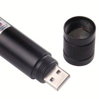 Pointeur laser vert d'extérieur pour animaux de compagnie, jouet pour chat, recharge USB, lampe torche, stylo laser