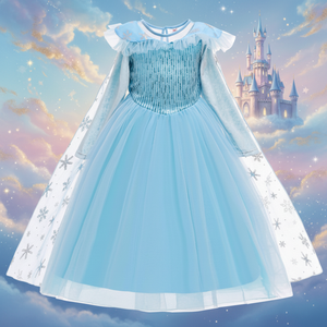 Costume da <span class=keywords><strong>Anna</strong></span> ed <span class=keywords><strong>Elsa</strong></span> di Meiqiai per Bambine, Abito per Feste in Maschera, Abbigliamento Estivo per Bambini BX1651 - Product Image 1