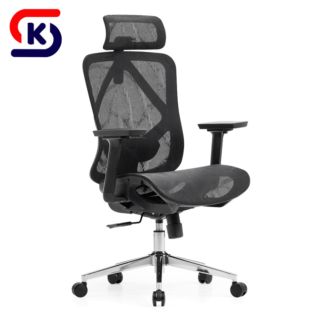 Foshan Ergonomic Office Chair Factory, 3D Armrest PC Computer Chair, Executive Manager Full Mesh Office Chair Ergonomic Design
