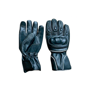 Guantes de Motocicleta de Cuero para Invierno, Impermeables, con Pantalla Táctil, Dedos Completos, Transpirables, Ligeros, Resistentes al Viento, de Secado Rápido, con Agarre para Esquí - Product Image 1