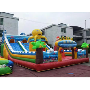 <span class=keywords><strong>Venta</strong></span> directa de fábrica, Castillo de parque de tobogán inflable grande para niños, casa de rebote inflable, Parque de castillo de salto para fiesta - Product Image 6
