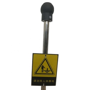 liberador de eliminación de electricidad estática en el cuerpo humano con el sonido de advertencia electrostática descargador - Product Image 3