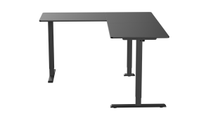 JIECANG 90 °   Escritorio <span class=keywords><strong>de</strong></span> Esquina Eléctrico Ergonómico Ajustable <span class=keywords><strong>de</strong></span> 3 Patas con Motor Único, Marco <span class=keywords><strong>de</strong></span> Escritorio <span class=keywords><strong>de</strong></span> Pie en Forma <span class=keywords><strong>de</strong></span> L - Product Image 5