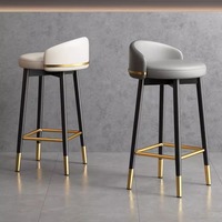 Yazhi moderne tabouret de Bar chaise haute chaise de Bar tabouret coque arrière pour cuisine chambre école appartement pour îlot de cuisine