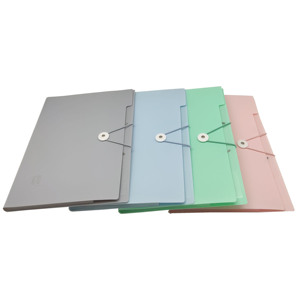 5 Túi Accordion Tài Liệu Tổ Chức Mở Rộng Nhựa Tập Tin Thư Mục Với Ban Nhạc Đàn Hồi - Product Image 2