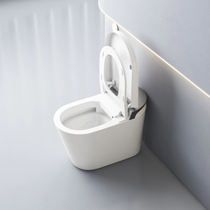 Capteur ST07 Siège de toilette intelligent chauffant intelligent pour salle de bain Piège en S en céramique Commodes de toilette à chasse d'eau par gravité - Product Image 2