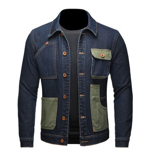 Hot Selling Classic Style Men's <strong>Denim</strong> <strong>Jackets</strong> Latest Plus Size <strong>Lightweight</strong> and Breathable for Winter Wholesale Offered - Product Image 1