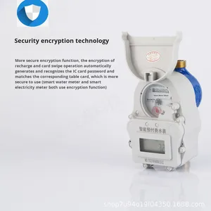 Medidor de Agua Prepago con Tarjeta IC, Resistente al Agua IP68, Recarga por Deslizamiento, Uso Doméstico, OEM Yuxiang - Product Image 5