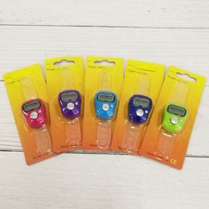 เครื่องนับนิ้วแบบดิจิตอล LED ขนาดเล็กปรับได้ สำหรับใช้ในบ้าน ทำจากพลาสติก ขายส่ง เหมาะสำหรับฝึกสมาธิและการฝึกฝน - Product Image 5