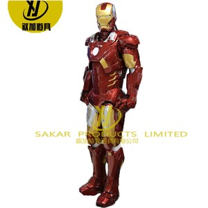 Traje de hierro para adultos al por mayor, llamativo traje de superhéroe, mascota, Cosplay simulado, accesorios de actividad para baile de escenario, alquiler de Halloween - Product Image 6