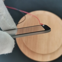 Verre conducteur ITO transparent personnalisé, verre chauffant électrique pour l'écran de la caméra