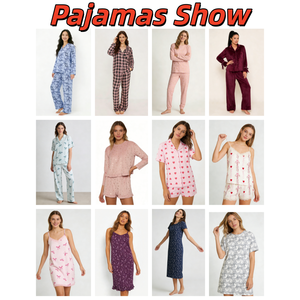 ชุดนอนแขนสั้นผ้าไผ่ระบายอากาศสำหรับผู้หญิง Beefey สำหรับฤดูร้อน ชุดนอนสีพื้น รับสกรีนโลโก้ ชุดนอนแบบชิ้นเดียว - Product Image 3