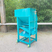 Machine automatique de décortiqueur d'arachides de noix de terre sèches électriques de grande capacité de ferme avec la batteuse d'arachides de moteur à vendre