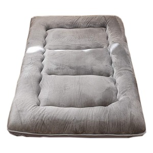 <span class=keywords><strong>Futon</strong></span> molletonné réversible deux côtés tapis de matelas de sol japonais en peluche tatami tapis de couchage pour toutes les saisons - Product Image 6
