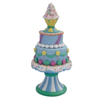 Résine Bonbons Ornements Gâteau figurine Festival Fête Fournitures Ornements Cadeaux De Noël