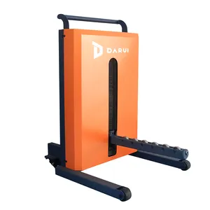 Competitive Portable Factory Direct Sales Forklift Dealer Manual Hand Crank Reel Lifter Trolley Lift Label Machine Equipment