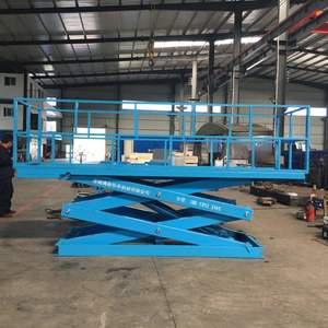 HONTYLIFT 2025 Harga Terbaik 3T gunting hidrolik stasioner portabel kecil meja angkat dengan 2000x1500mm untuk angkat kargo - Product Image 5