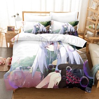 Drap de lit Queen Size imprimé personnalisé dessin animé ensemble de literie pour enfants ensemble de housse de couette ensemble de literie pour enfants