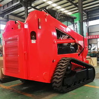 Chargeuse sur chenilles Yuanxing Earth Moving TS100 100HP, chargeuse compacte robuste avec accessoires