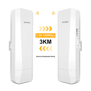Vente chaude SUNCOMM longue portée réseau extérieur Plug and Play POE alimentation <span class=keywords><strong>Point</strong></span> d'accès <span class=keywords><strong>point</strong></span> à <span class=keywords><strong>point</strong></span> pont sans fil - Product Image 1