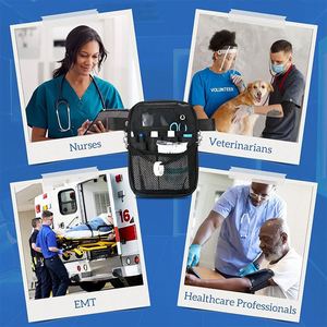 Medical Organizer <b>Belt</b> Nurse Storage Bag Waist Bag <b>Pouch</b> for Medical Scissors Care Kit <b>Tool</b> - Product Image 6