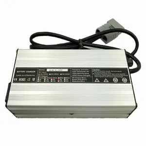 Chargeur de batterie 48V 5a 54.6V 58.8V 5a, pour vélo électrique, avec accumulateur au plomb/LiFePo4/Li-ion, pour caddie de golf, voiture, moto, bateau