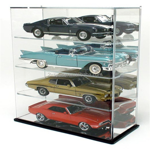 Lucite Da Collezione di Visualizzazione <span class=keywords><strong>Scaffali</strong></span> Giocattolo Auto A Parete Perspex Scaffalature Display Trasparente Modello di Auto Da Parete Acrilico di Caso di Esposizione - Product Image 5
