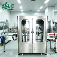 Machine d'inspection visuelle entièrement automatique pour bouteilles d'alcool avec vérification de la position des étiquettes, détection d'impression de caractères et détection de bouchons inclinés
