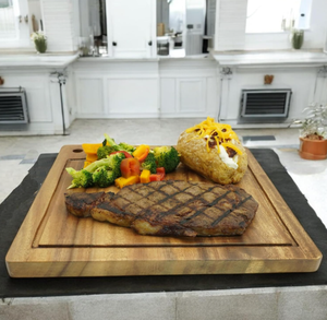 Bán buôn vuông Keo Gỗ bít tết tấm cắt và phục vụ hội đồng quản trị với nước trái cây rãnh cho nhà bếp - Product Image 6