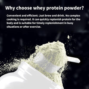 เวย์โปรตีนผงจากโรงงาน OEM สหรัฐอเมริกา โปรตีนสูงสำหรับการเจริญเติบโตของกล้ามเนื้อ สำหรับผู้ใหญ่ สำหรับศูนย์ฟิตเนส โรงยิม แบรนด์โภชนาการสำหรับนักกีฬา - Product Image 4