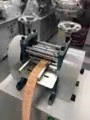Machine de gaufrage de ceinture en cuir hydraulique à pression d'huile GSB-16