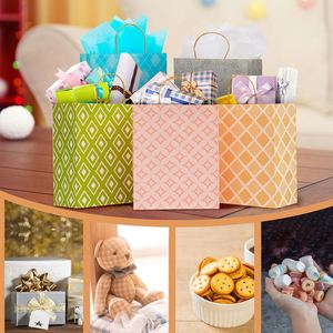Bolsa de Compras de Papel Kraft Marrón Reciclable con Asa, Impresa Flexográficamente con Logotipo Personalizado, para Llevar - Product Image 4