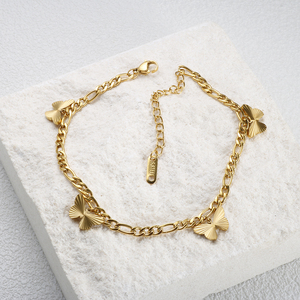 Bracelet papillon tendance <span class=keywords><strong>pour</strong></span> femme, bijoux élégants, cadeau d'anniversaire, bracelet en acier inoxydable, <span class=keywords><strong>prix</strong></span> de gros - Product Image 4