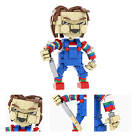 Film d'horreur Jeu d'enfant Chucky Creative MOC MOOXI MOC1344 Jouets d'action Blocs et jouets de construction de modèles pour enfants Poupée