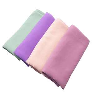 Customizable Dubai Fashion <b>Woman's</b> Hijab New Casual Solid Color Breathable Polyester Headscarf Ethnic <b>Bandana</b> - Product Image 2