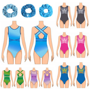 Hot Sale Custom Unisex <b>Gymnastics</b> Training Leotard Long Sleeve Rhinestone Performance Set Rhythmic <b>Gymnastics</b> Clothes - Product Image 1