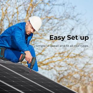 Panel Solar Monocristalino Tipo N de 600w, Sistema de Generación de Energía para el Hogar en Exteriores - Product Image 3