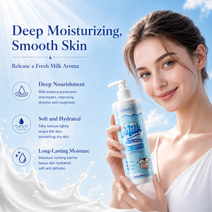 KORMESIC Vente en gros Lait corporel certifié Bpom 500ml Hydratant Nourrissant en profondeur Peau lisse Usage domestique féminin Halal Naturel - Product Image 2