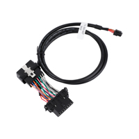 OEM ODB OBD2 OBDII 16PIN macho a hembra conector LED Y lector de código de cable