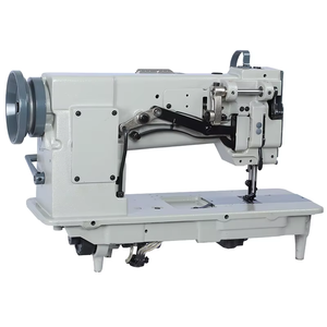 4400 Maquinas Coser Industrial Heavy Duty Single Needle Sewing Machine New Flat-Bed Walking Foot for Furniture Upholstery Motor