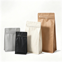 Sacs d'emballage alimentaire refermables personnalisés, sacs Mylar refermables, pochettes verticales avec fenêtre, sacs à fermeture éclair refermables
