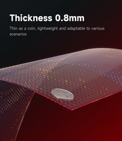 Pantalla LED transparente Flexible para interiores y exteriores de alto brillo, pantalla LED adhesiva de tamaño comercial, pantallas de señalización Digital