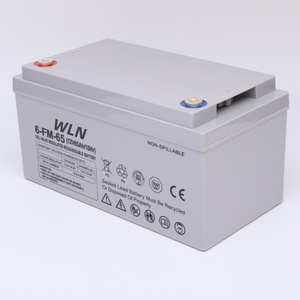 Batterie solaire AGM 12V 65Ah de haute qualité pour appareils ménagers et systèmes d'alimentation sans interruption - Product Image 1