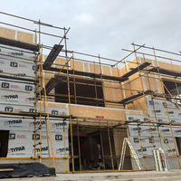 Casa Prefabricada Residencial de Diseño Personalizado, Moderna y de Lujo, de Dos Pisos, con Sistema de Paneles OSB SIP, Ahorro de Energía