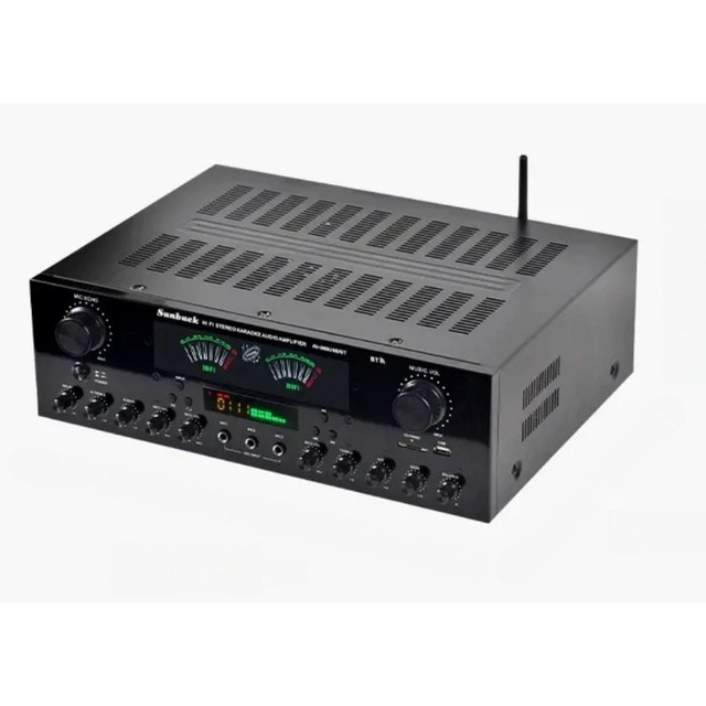 KYYSLB 7 Channel Double Ring Cow Transformer High-power Blueteeth Power Amplifier Professional USB Power Amplifier