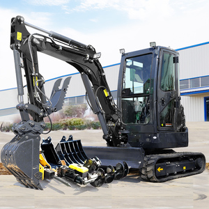 Mini Excavadora Hidráulica Multifuncional de 3.5 Toneladas, de 2 a 3 Toneladas, Cumple con la Normativa EPA, con Envío Gratuito - Product Image 4