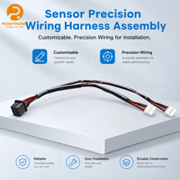 Kabel Harness Pembagi 1-ke-2 OEM 8Pin Hitam ke Dual 4Pin Putih, Isolasi PVC, Tembaga OFC untuk Sistem Kontrol Terintegrasi