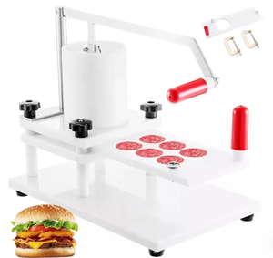 Machine manuelle à fabriquer des hamburgers, adaptée au bœuf, au porc et au poisson - Product Image 4